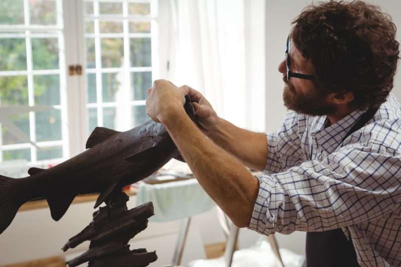 The Studio Art Gallery - Chris Bladen at Work