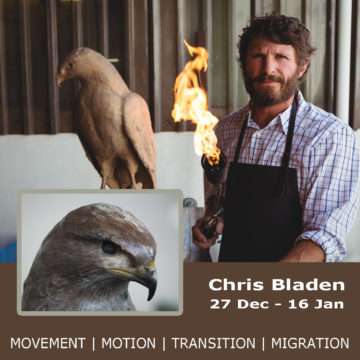The Studio Art Gallery - Icon Image - Movement Motion Transition Migration - Chris Bladen solo exhibition
