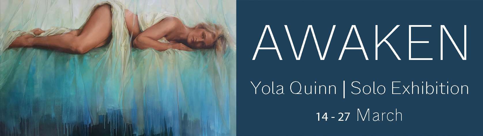 The Studio Art Gallery - Exhibition Header - Awaken - Yola Quinn