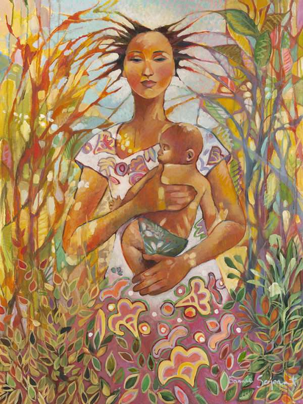 The Studio Art Gallery - Eco-Logic Awards 2019 - Artist for Nature Exhibition - Bonni Serjeant - She Walks in Beauty