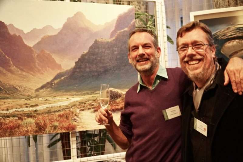 Andrew Cooper | The Studio Art Gallery - Eco-Logic Awards 2019 - Artists for Nature Pic 16 with Marc Alexander