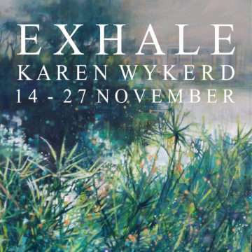 Karen Wykerd | The Studio Art Gallery - EXHALE a Solo Exhibition by Karen Wykerd - Icon Image