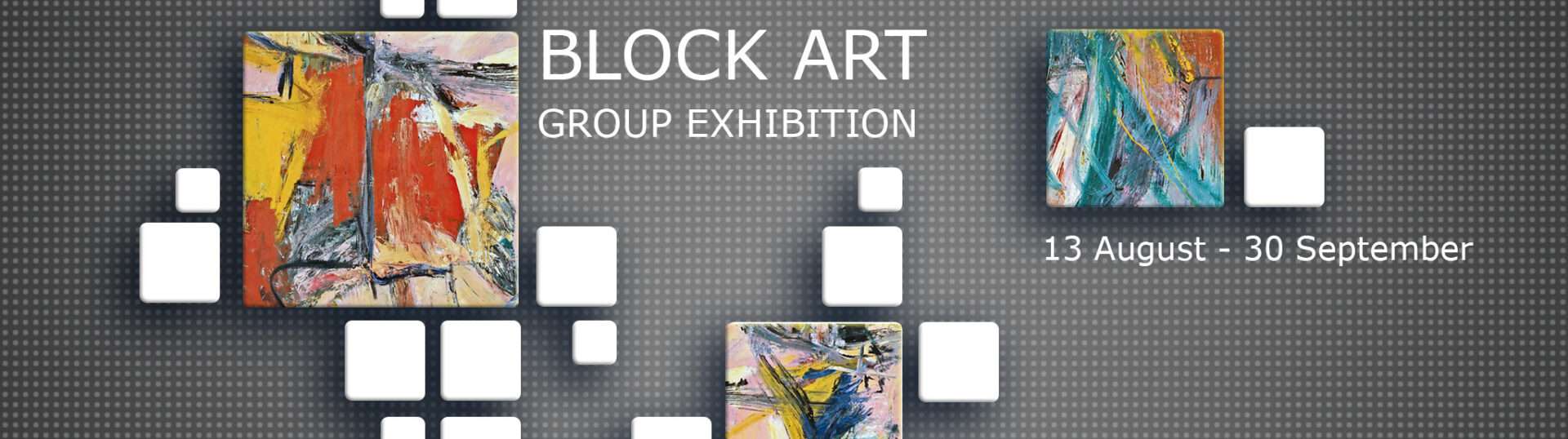 The Studio Art Gallery | Block Art Group Exhibition | Exhibition Header