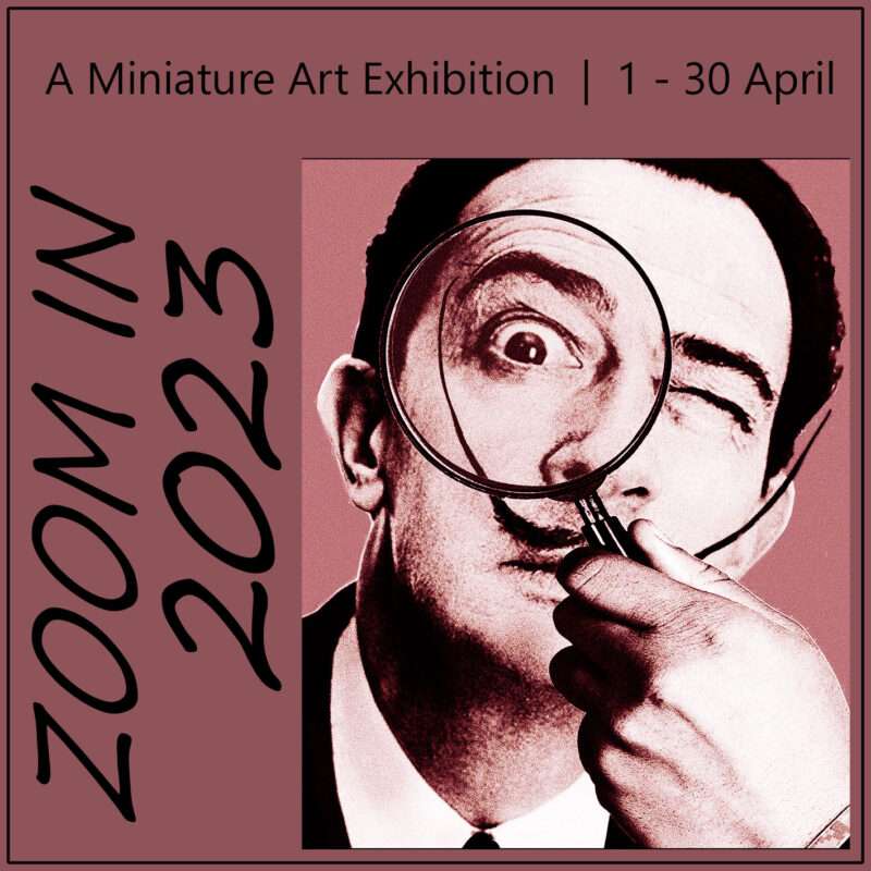 The Studio Art Gallery | Zoom In 2023 | A Miniature Art Exhibition | Icon Image